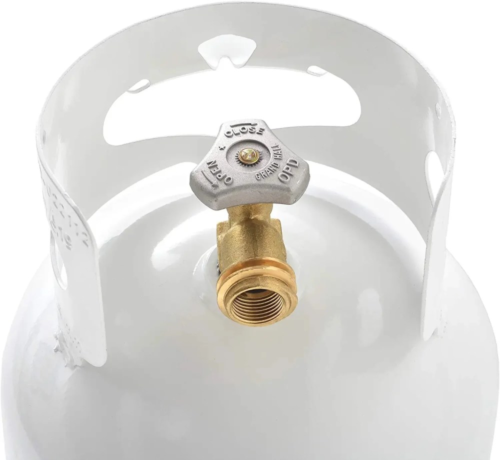 Flame King 10LB Empty Steel Propane Tank LP Cylinder w/ Type1 OPD Valve, for Grills & BBQs - Image 8