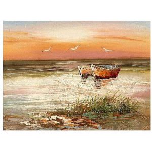 Trademark Fine Art Masters Fine Art Florida Sunset Canvas Wall Art - 2432