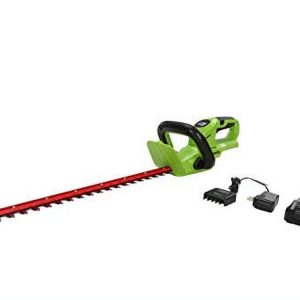 Greenworks 24V 22" Hedge Trimmer with 1.5Ah Battery & Charger 2205402