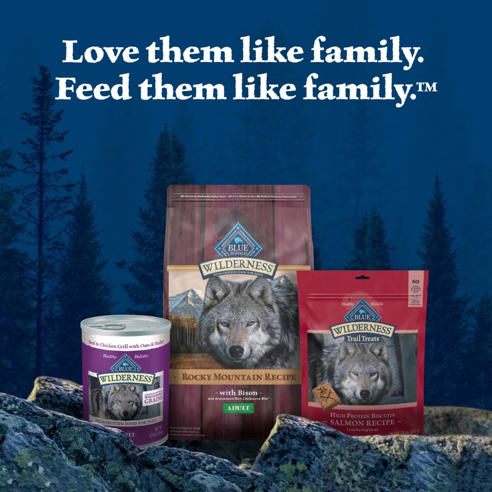 Blue Buffalo Wilderness Natural Dry Dog Food, High-Protein, Bison & Whole Grains, 28-lbs. - Image 11