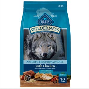 Blue Buffalo Wilderness Healthy Weight Adult Large Breed Dry Dog Food,  Chicken,  28-lb.