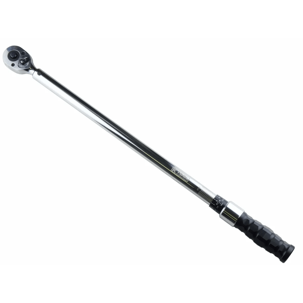K Tool International 72125A Ratcheting Torque Wrench with 1/2" Drive for Garages, Repair Shops and DIY, 20-150 ft/lbs, , Dual scale, Laser Marked Scales, Quick Release, Molded Case, A - Image 6