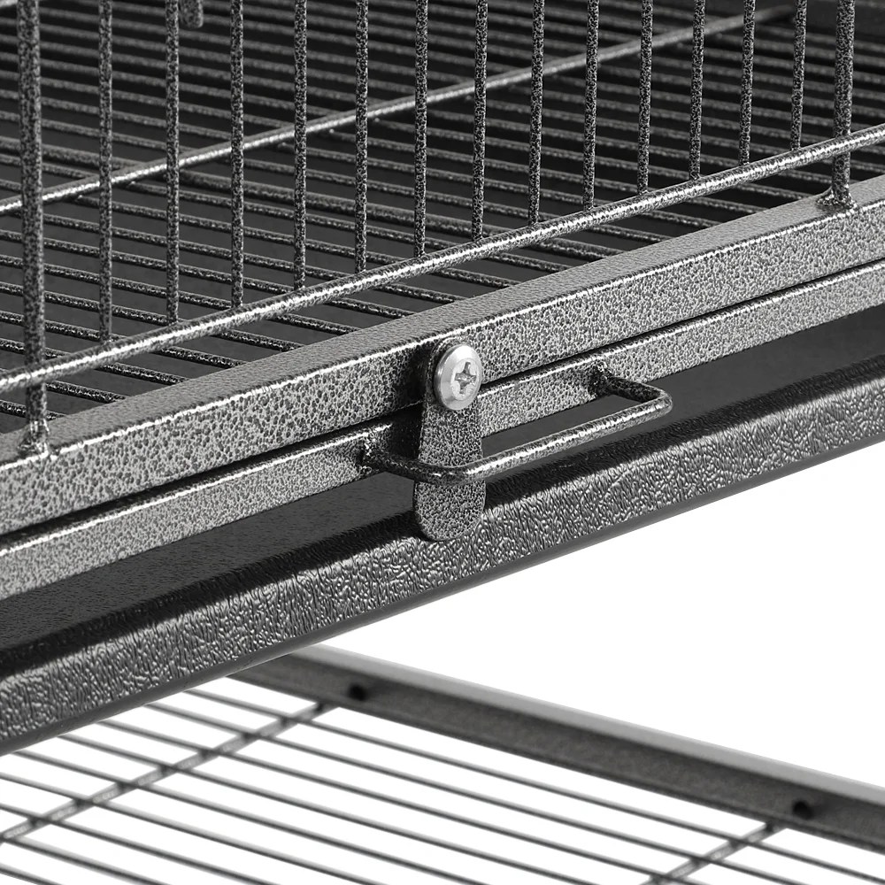 Renwick 52 inch Bird Parrot Cage for Parrot Parakeet Finches, Black - Image 4