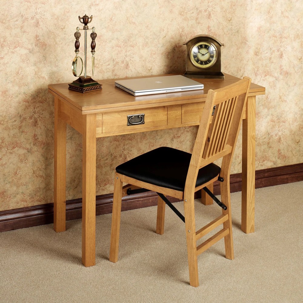 Stakmore Hardwood Traditional Expanding Table W/ 3 Adjustable Positions - Image 7