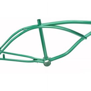 20" Lowrider Frame Metallic/Green. Bike frame, bicycle frame, lowrider bike frame, lowrider bicycle frame