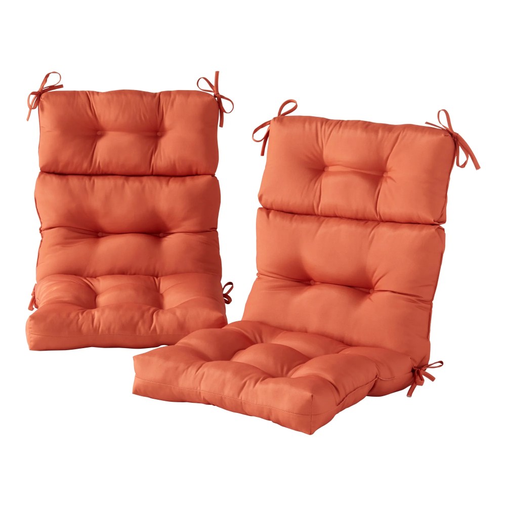 Sunbeam 44 x 22 in. Outdoor High Back Chair Cushion (2-Pack) by Greendale Home Fashions - Image 17