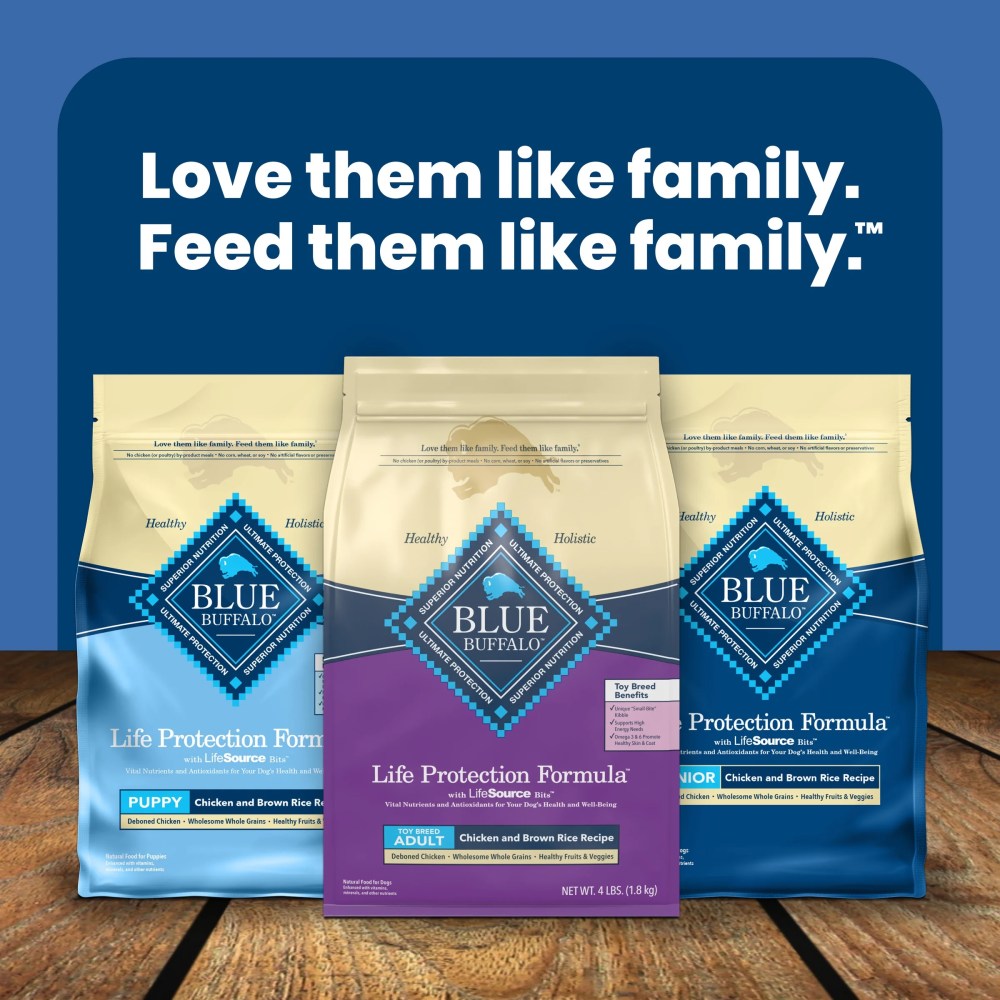 (5 pack) Blue Buffalo Life Protection Formula Toy Breed Dry Dog Food Chicken & Brown Rice 4 lbs. - Image 10