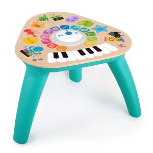 Baby Einstein Clever Composer Tune Table Magic Touch Electronic Wooden Activity Toddler and Baby Toy, Ages 6 months