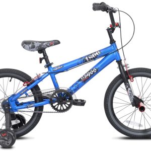 18" Kent Bicycle Abyss Boy's Freestyle BMX Child Bicycle,  Blue