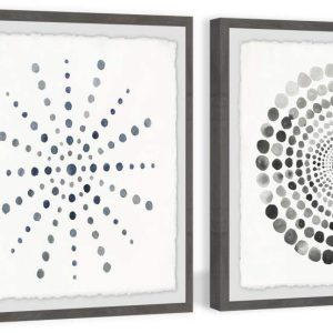 Marmont Hill Dots Portal Diptych, Art Prints