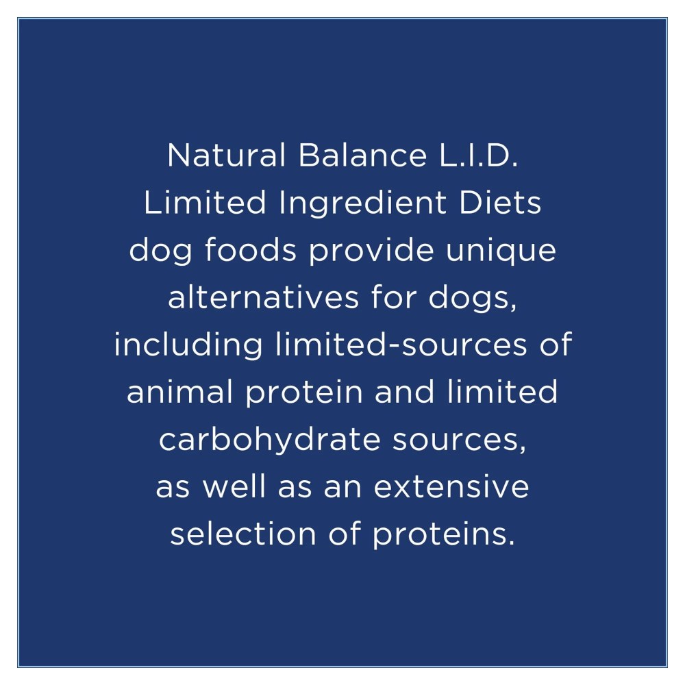 Natural Balance L.I.D. Limited Ingredient Diets Dry Dog Food, 12 Pounds, Lamb & Brown Rice Small Breed Formula - Image 10