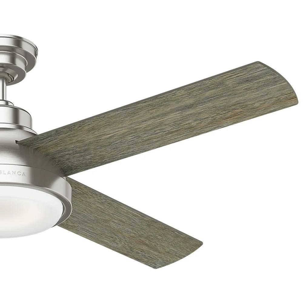 59433-Casablanca Fans-Levitt - 4 Blade 54 Inch Ceiling Fan with Wall Control in Casual Modern Style and includes 4 Motor Speed settings-Brushed Nickel - Image 9