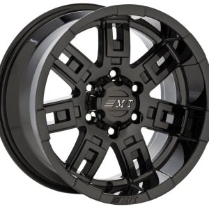 15" Black Sidebiter (R) II Wheel by Mickey Thompson Wheel 90000019380 Fits 1999 Lincoln Continental