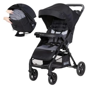 Baby Trend Passport Cargo Stroller with Extra Storage in Fieldstone Grey