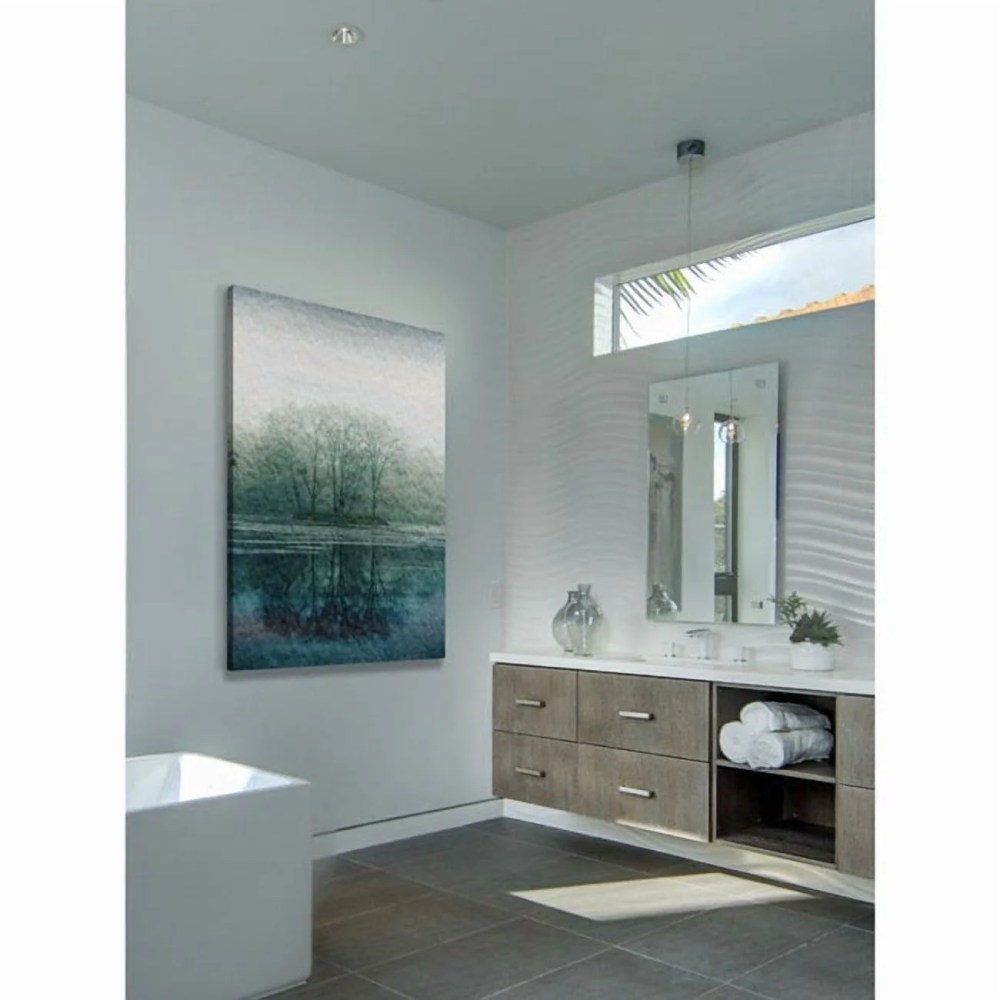 Parvez Taj Apple Lake Canvas Wall Art - Image 3