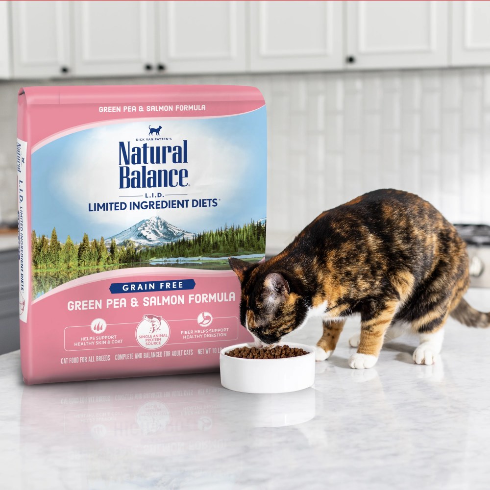 Natural Balance Pet Foods L.I.D. Dry Cat Food Green Pea & Salmon, 10 lb - Image 7