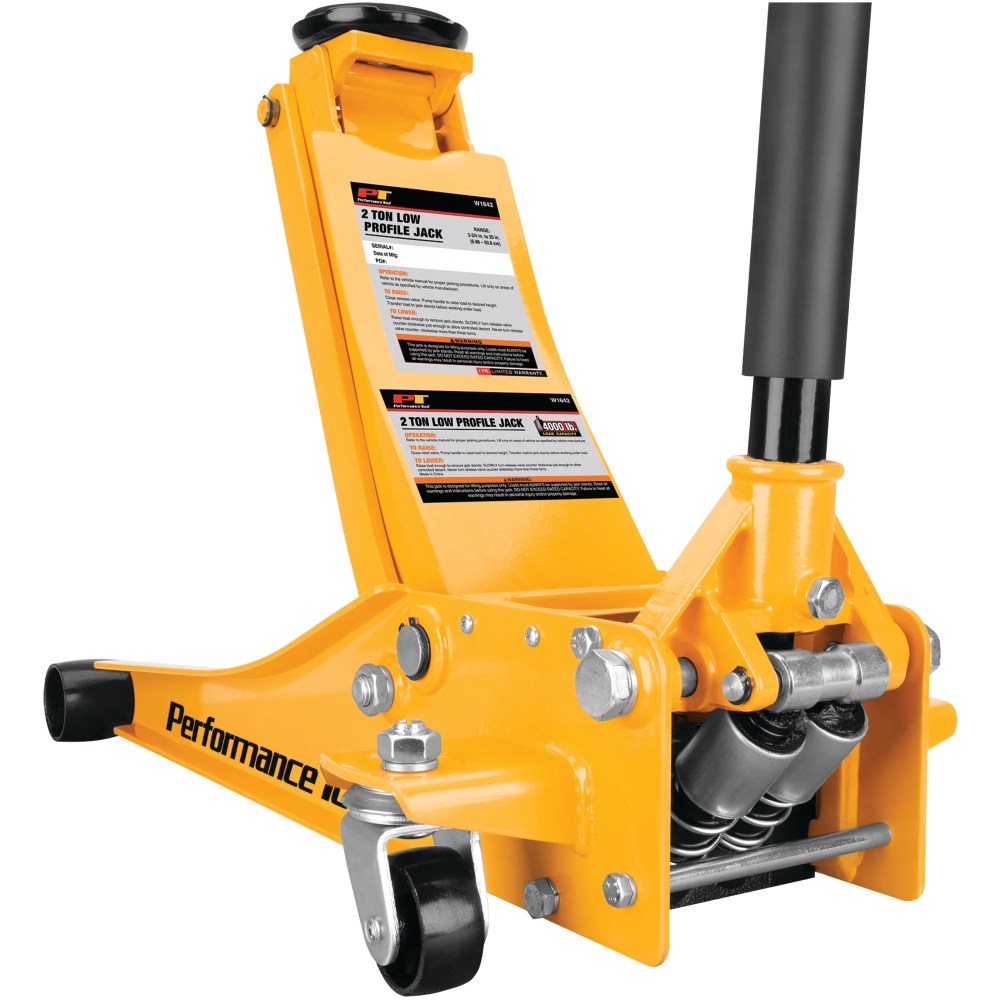Performance Tool W1642 Professional Low-Profile Swiveling Floor Jack, 2-Ton Capacity, Lift Range 2-3/4-Inch to 20-Inch - Image 12
