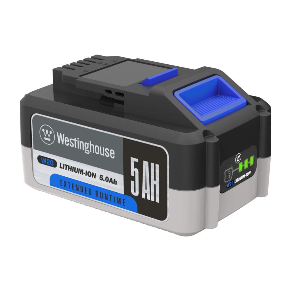 Westinghouse W20V5AH 20 Volt 5AH Lithium-ion Battery,Compatible with All 20V Cordless Lawn Tools (WLB 20V,WST 20V,WHT 20V,WMow18 40V)
