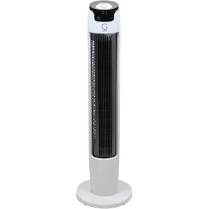 Genesis G5 Tower Fan,  43"H x 11"W x 10"D,  White