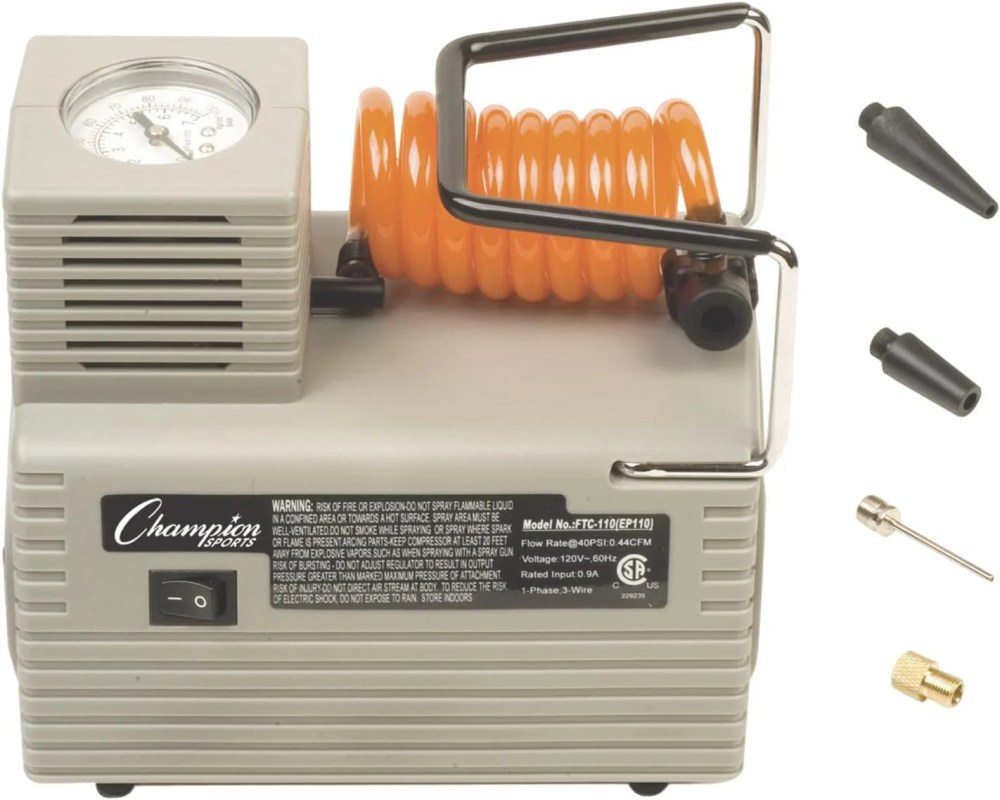 Champion Sports Economy Electric Inflating Air Pump - Image 3
