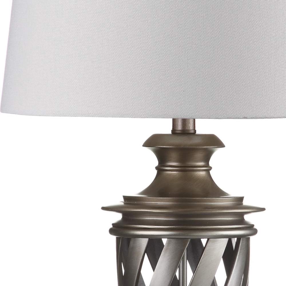 Safavieh Byron 28.5 in. H Antique Urn Table Lamp, Set of 2 - Image 5