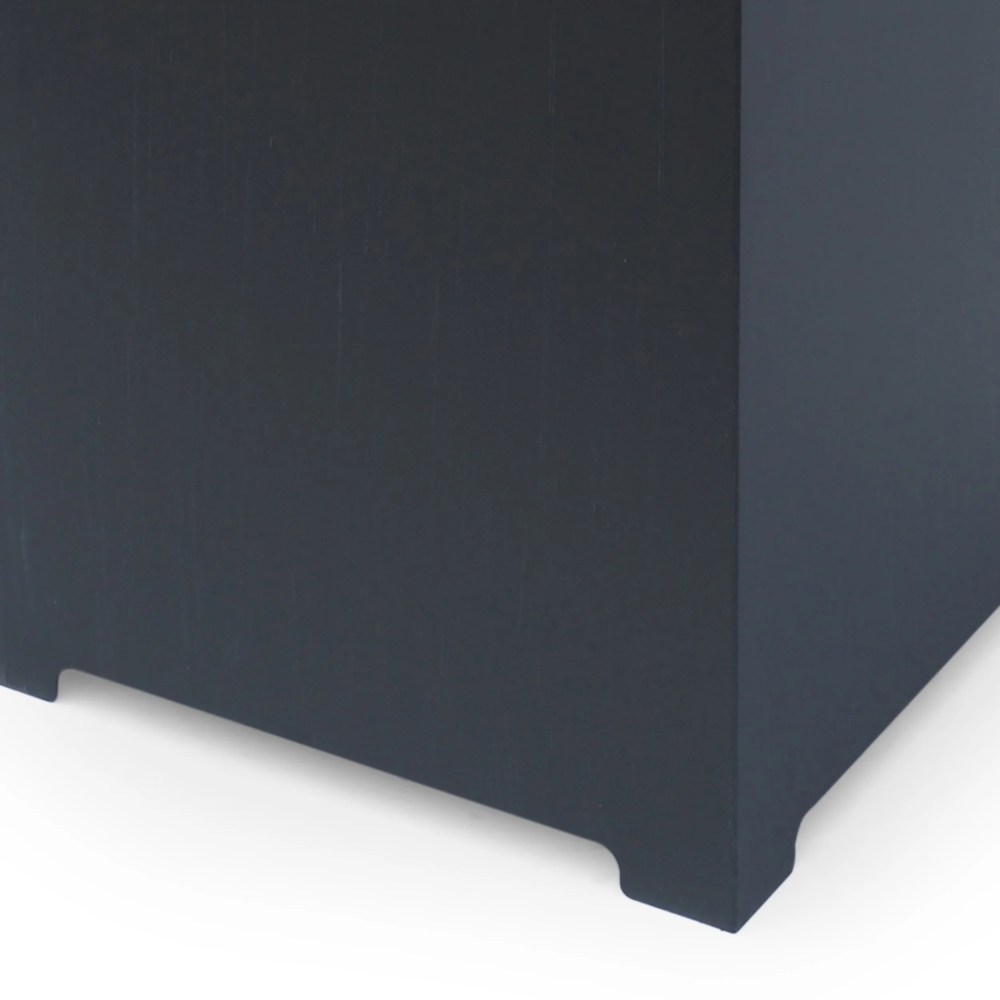 Outdoor Iron 40 Inch Square Fire Pit - 50, 000 BTU, Dark Grey - Image 7