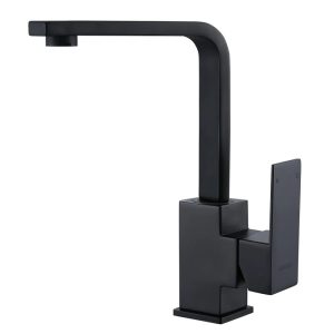 WOWOW Kitchen Sink Faucet Single Handle Mini Bar Faucet Black Universal kitchen Faucet