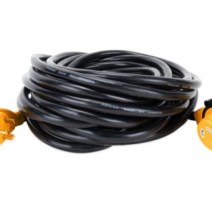 Camco PowerGrip Camper/RV 30-Amp Power Cord  Rated for 125 Volts/3750 Watts,  50-Foot (55525)