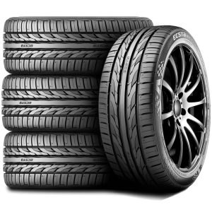 Set of 4 (FOUR) Kumho Ecsta PS31 215/55R17 ZR 94W Ultra High Performance Tires Fits: 2011-15 Chevrolet Cruze Eco,  2012-14 Toyota Camry Hybrid XLE