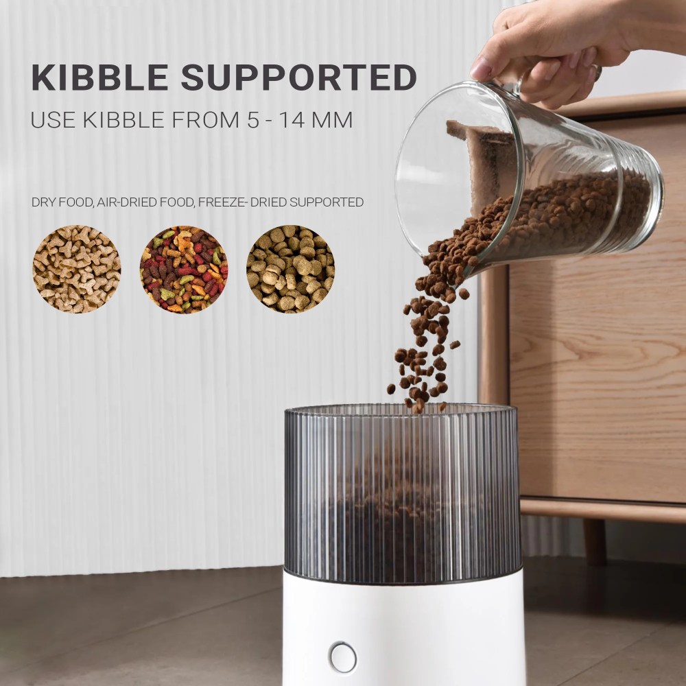 Instachew Purechew Mini Automatic Smart Cat Feeder, Smart Food Dispenser for Dogs and Cats - Image 2