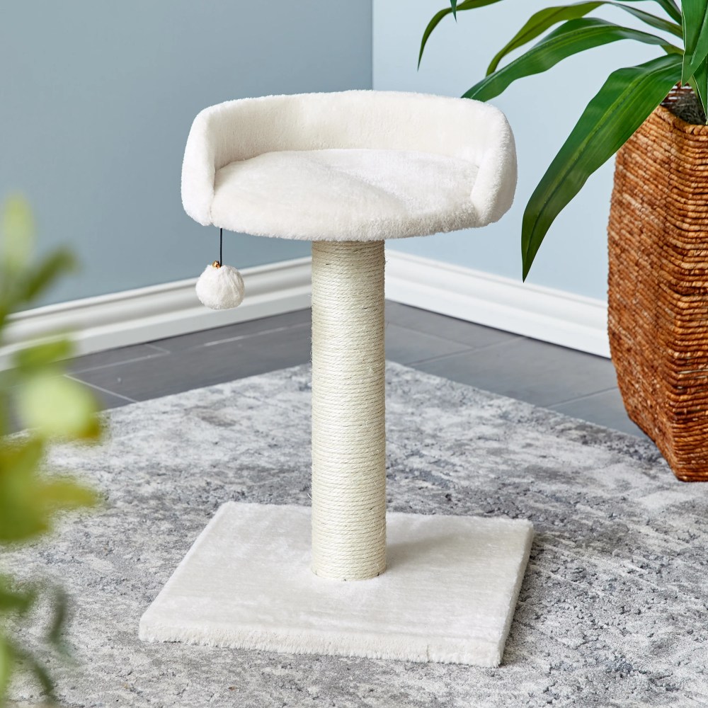 Two by Two Milkwood Small Cat Tree and Scratching Post - Image 8
