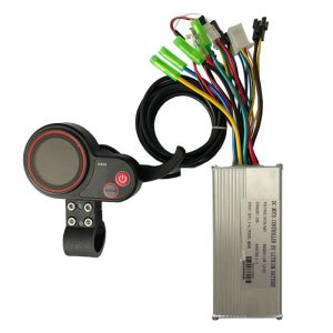 36V 48V 500W/750W 22A Electric Bike Controller with LCD Display Thumb Throttle for Ebike Electric