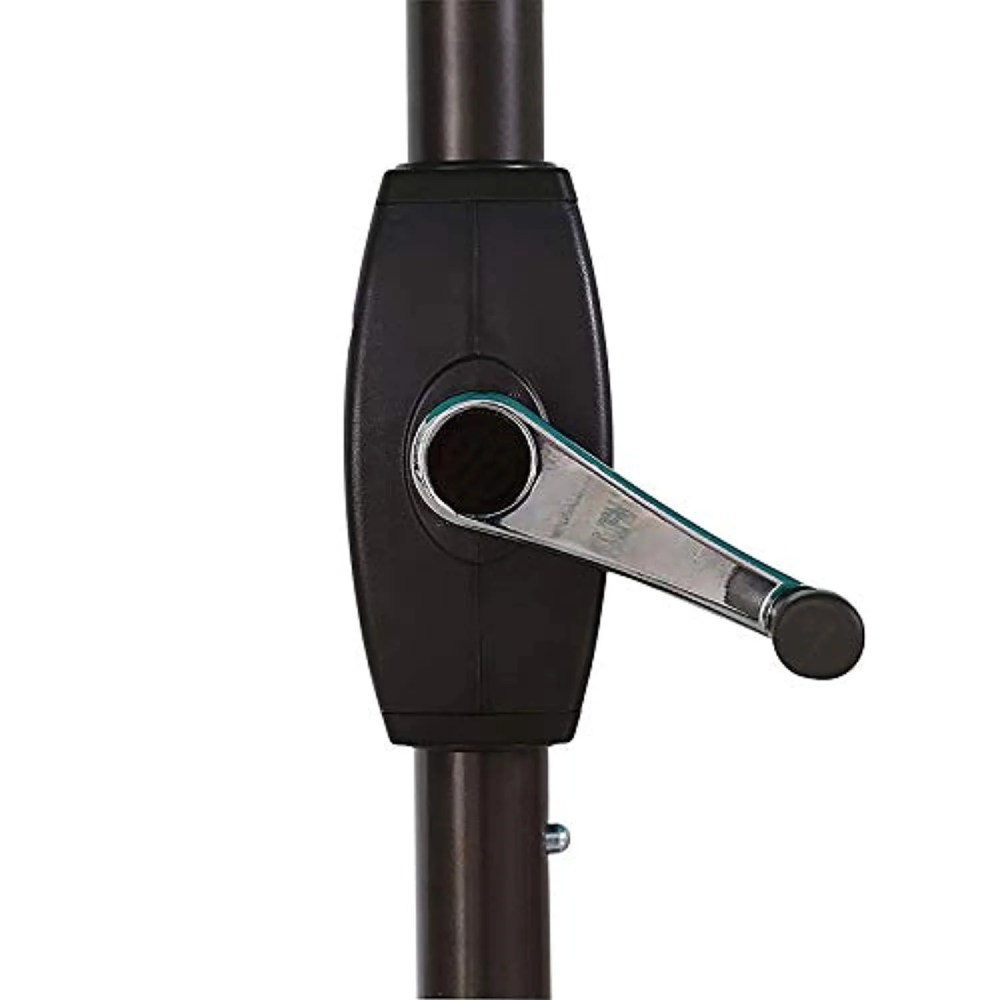 9" 1- Piece Patio Umbrellas, Turquoise - Image 8