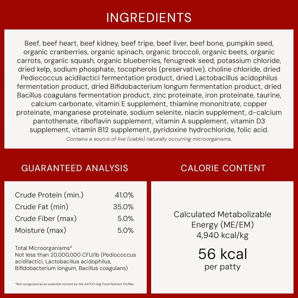 Stella & Chewy's Freeze-Dried Raw Dinner Patties for Dogs - Stella's Super Beef Recipe - 25 Ounce Bag - Image 10