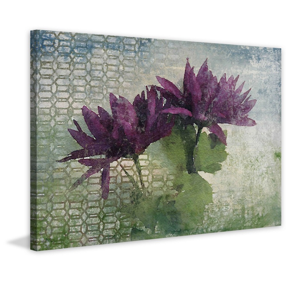 Marmont Hill - "Watercolor Garden 7" by Irena Orlov Painting Print on Wrapped Canvas - Image 2