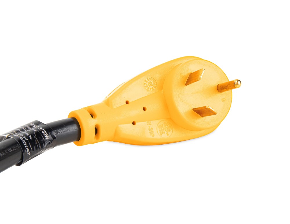 Camco PowerGrip Camper/RV 30-Amp Power Cord Rated for 125 Volts/3750 Watts, 50-Foot (55525) - Image 6