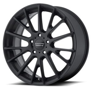 American Racing Aluminum Rim AR904 17X7in Satin Black Finish,  AR90477012740