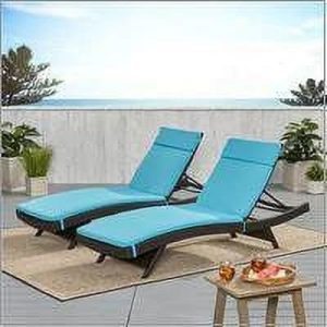 Blue Lounge Cushion (Set of 2)