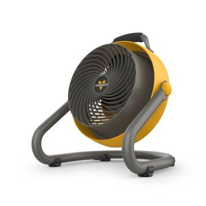 Vornado 293 Large Heavy Duty Air Circulator Shop Fan, Yellow, 16 In.