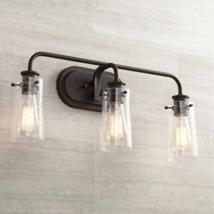 Kichler Braelyn 24" Wide Olde Bronze 3-Light Bath Light