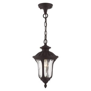 Livex Lighting Oxford Outdoor Chain Hang in Bronze