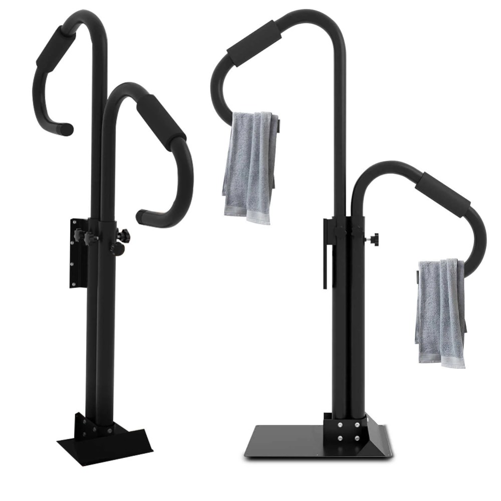 600LB Capacity Adjustable Spa Handrail-Slip-Resistant Grip, Universal Mount, Durable Design