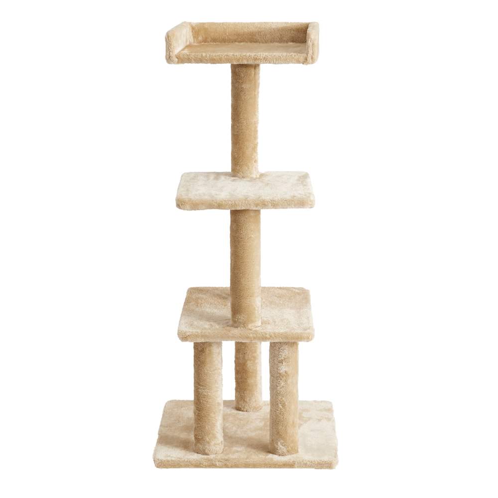 Two by Two Sycamore 44.1-inch Cat Tree, Cat Tower, Scratch Pad & Playground - Image 8
