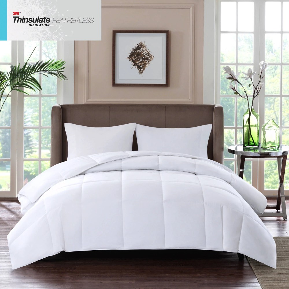 Comfort Classics 3M Thinsulate Down Alternative Comforter, Level 1 - Twin - Image 3