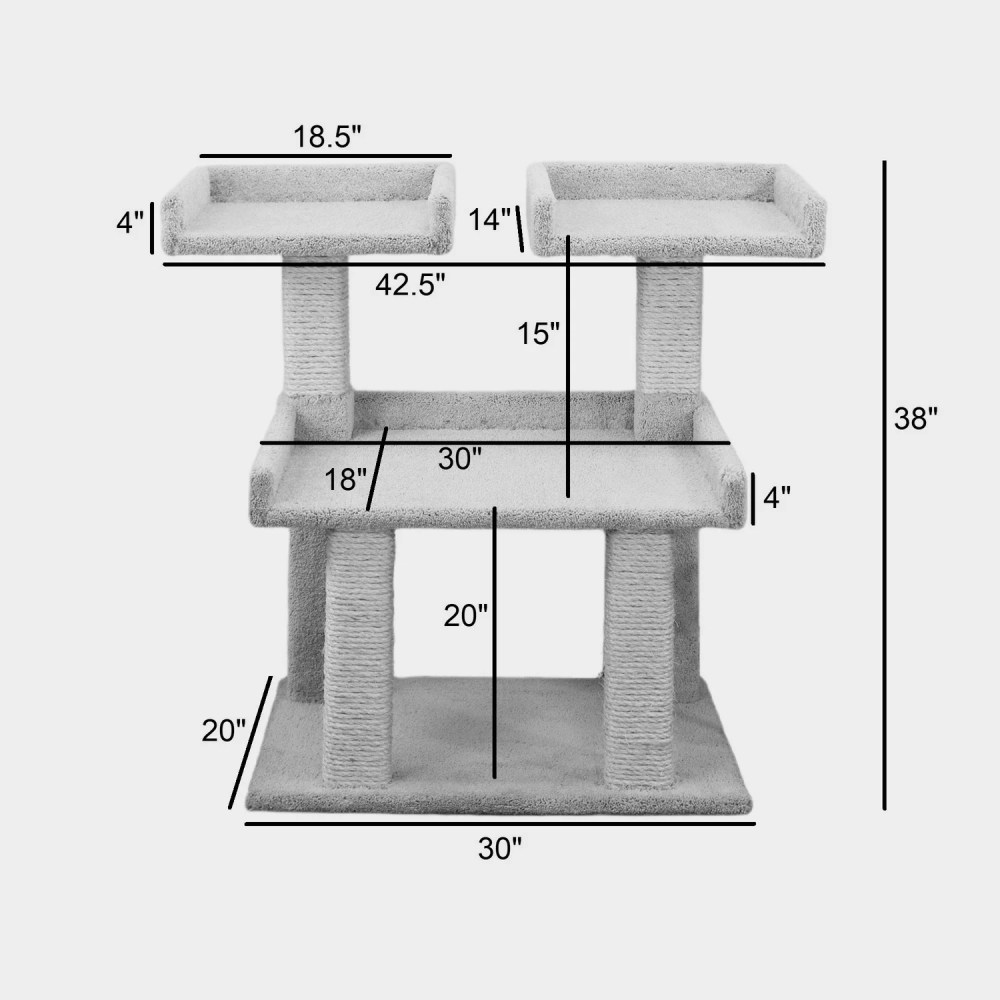 Prestige Cat Trees Maine Coon Deluxe Perch - Image 2