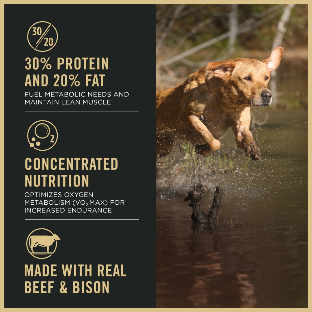 Purina Pro Plan Dog Food Sport Performance High Protein Beef and Bison Dry Dog Food, 33 lb Bag - Image 3