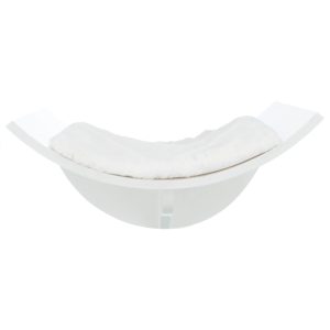 TRIXIE Lorena Space Saving Wall Mounted Cat Perch with Soft Cushion,  White