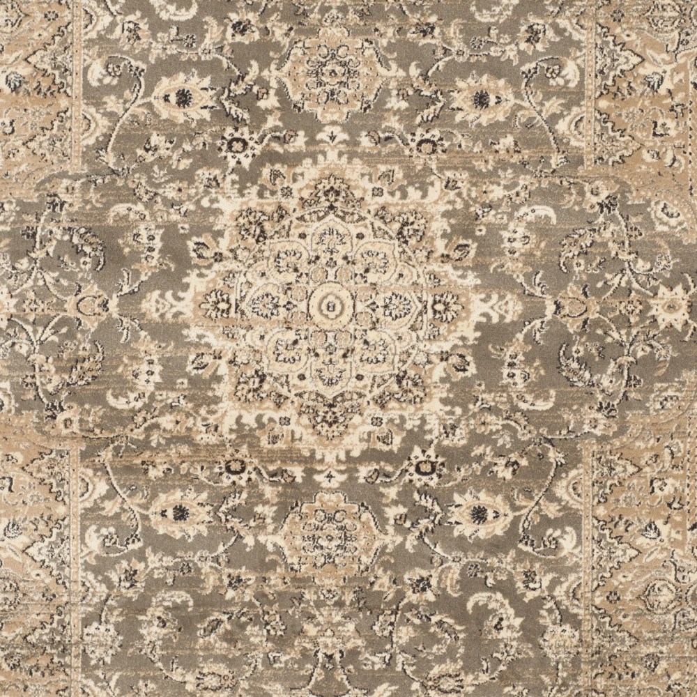 SAFAVIEH Vintage Kinsley Traditional Area Rug, Taupe/Black, 5'1" x 7'7" - Image 5
