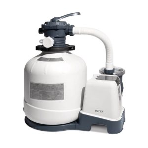 Intex 26651EG 3, 000 GPH Above Ground Pool Sand Filter Pump with Auto Timer