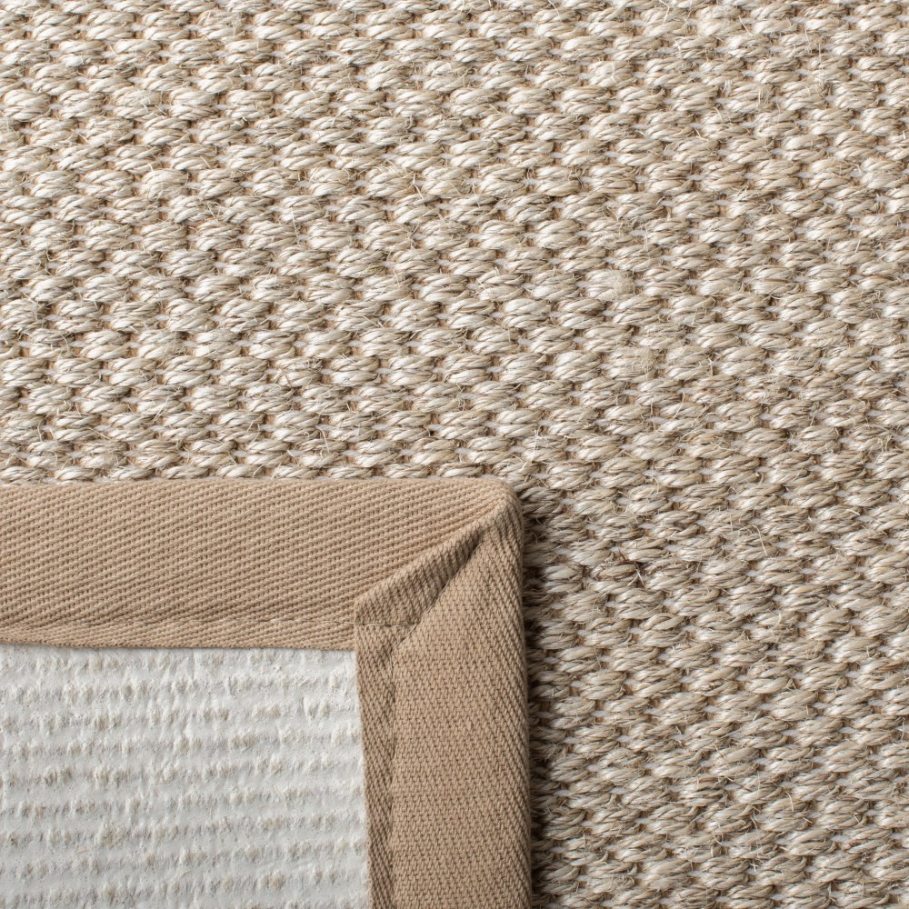 Safavieh Natural Fiber Kentigern Solid Area Rug, Marble/Linen, 8" x 10" - Image 16